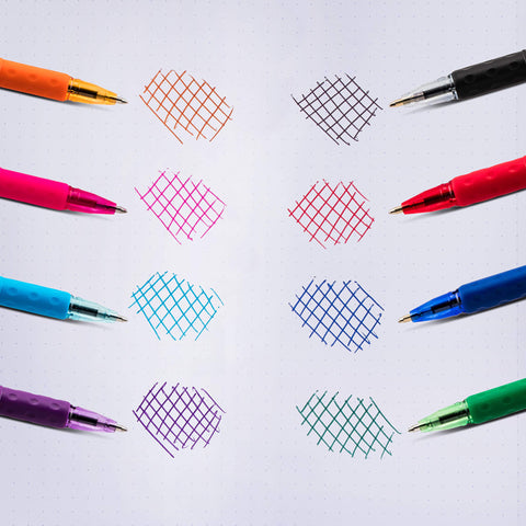 Pentel RSVP Mini Ballpoint Pen, (1.0mm) Medium Line, Green Ink, 12 pack (BK91MND-D)