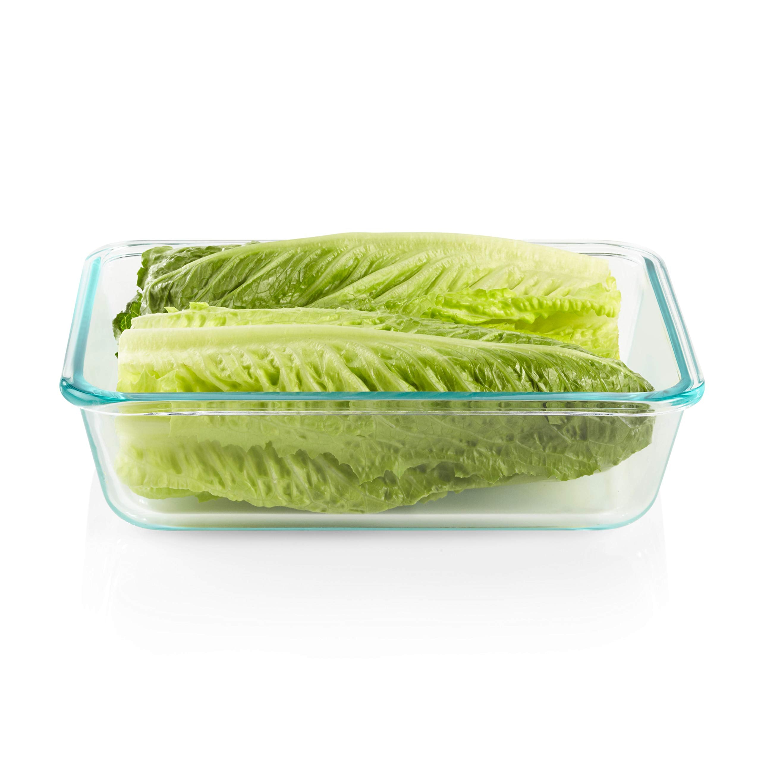 Snapware Snapware 6cup total solution rectangle food storage container glass, 9.3 Ounce (1112403)