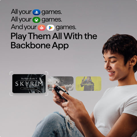 BACKBONE One Mobile Gaming Controller for iPhone 14 & Older (Lightning) 2nd Gen, Phone Controller, Play Xbox, PlayStation, PC, App Games & More (With 3 Months of Apple Arcade Access)