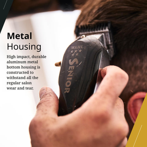 Wahl Professional 5 Star Cordless Senior Clipper, Precision Fade Blades, Metal Housing, 80-Minute Run Time