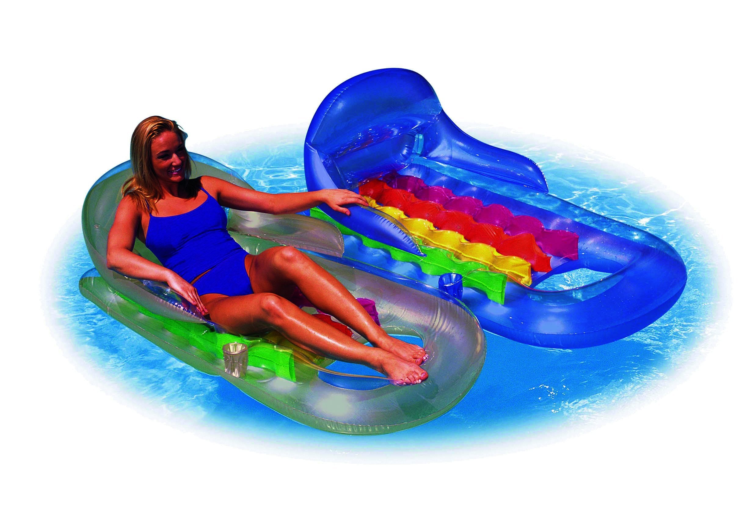Intex TYG7542 Water Float Kool Lounges, King, Colors May Vary