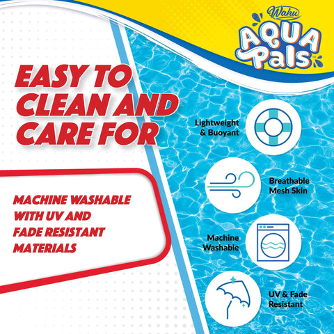 WAHU Aqua Pals Transformers Bumblebee Plush Water Toy for Kids Ages 2+, Fast-Drying Waterproof Plush Doll Toy for Pool and Bathtub, Yellow, 16"