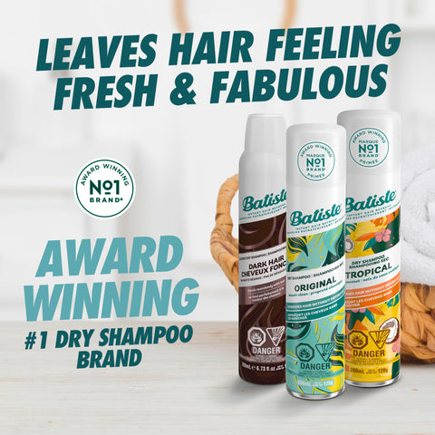 Batiste Dry Shampoo, Cherry Fragrance, 6.73 fl. oz.