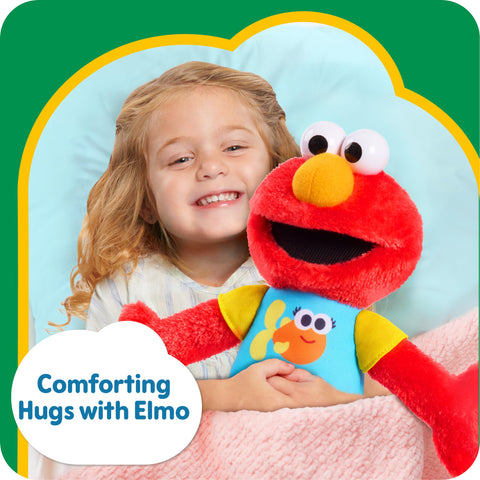 Sesame Street 13-inch Sing-Along Plush Elmo Stuffed Animal, Kids Toys for Ages 18 Month by Just Play