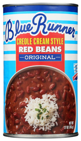Blue Runner Creole Cream Style Red Beans 27oz Can