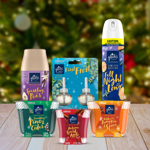 Glade PlugIns Refills Air Freshener, Scented and Essential Oils for Home and Bathroom, Golden Pumpkin & Spice, 1.34 Fl Oz, 2 Count