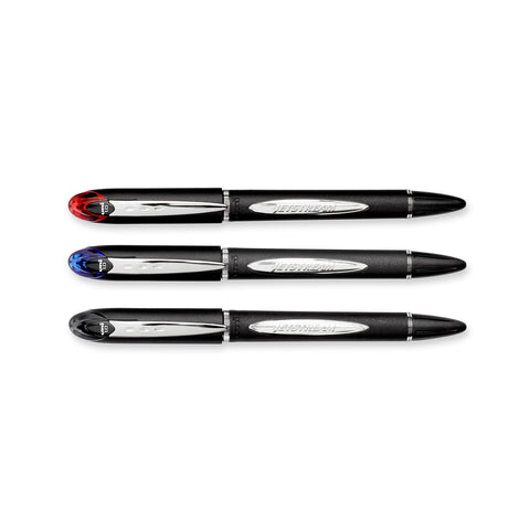 uni-ball Jetstream Roller Ball Stick Pen, Bold Point, 1.0mm, Assorted Ink Colors, 3 Pack