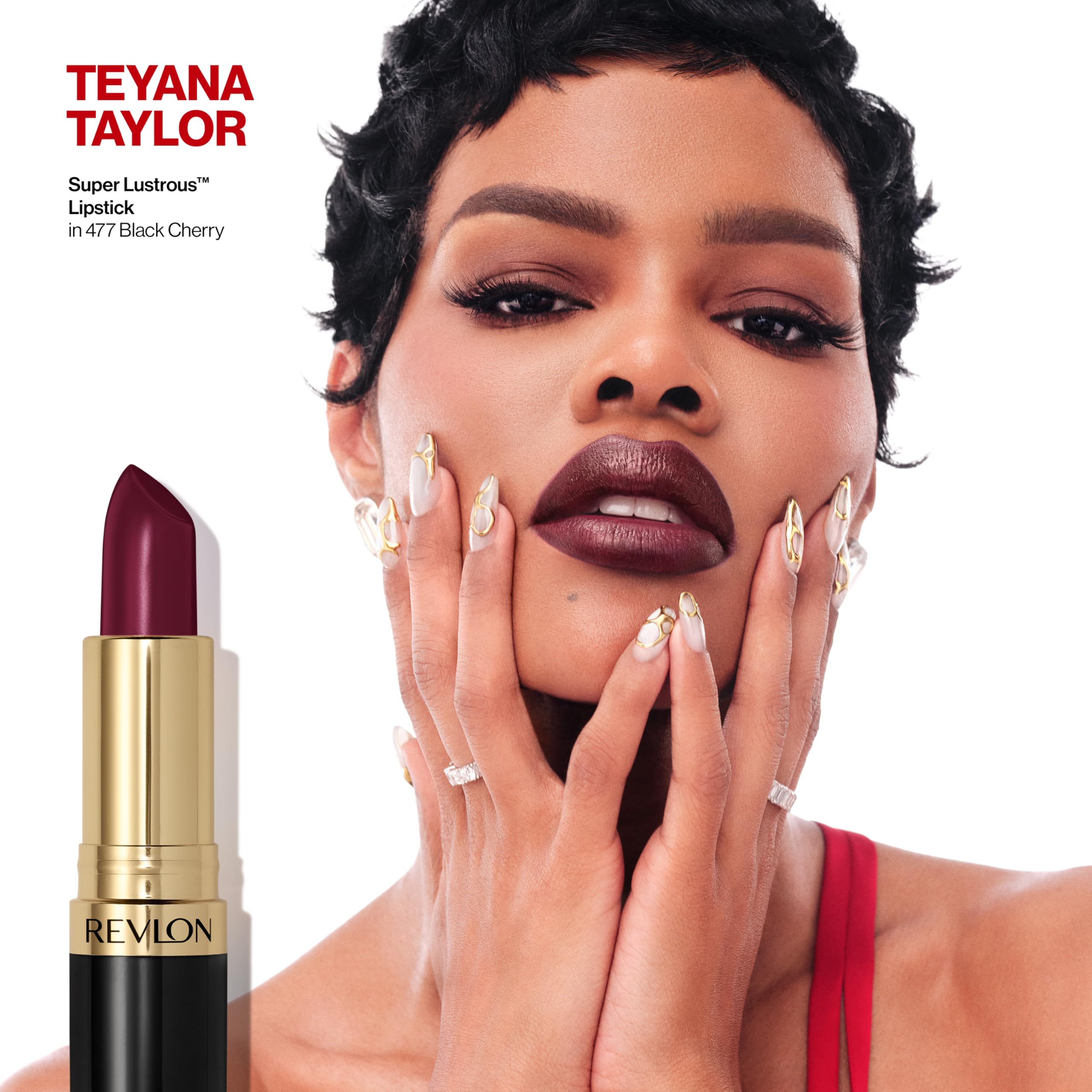 Revlon Super Lustrous Lipstick, Creamy Formula For Soft, Fuller-Looking Lips, Moisturized Feel, 103 Caramel Glace, 0.15 oz