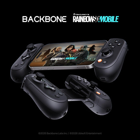 BACKBONE One Mobile Gaming Controller for iPhone 14 & Older (PlayStation Edition) Lightning - 2nd Gen - Phone Controller, Play Xbox, PlayStation & More (With 3 Months of Apple Arcade Access)