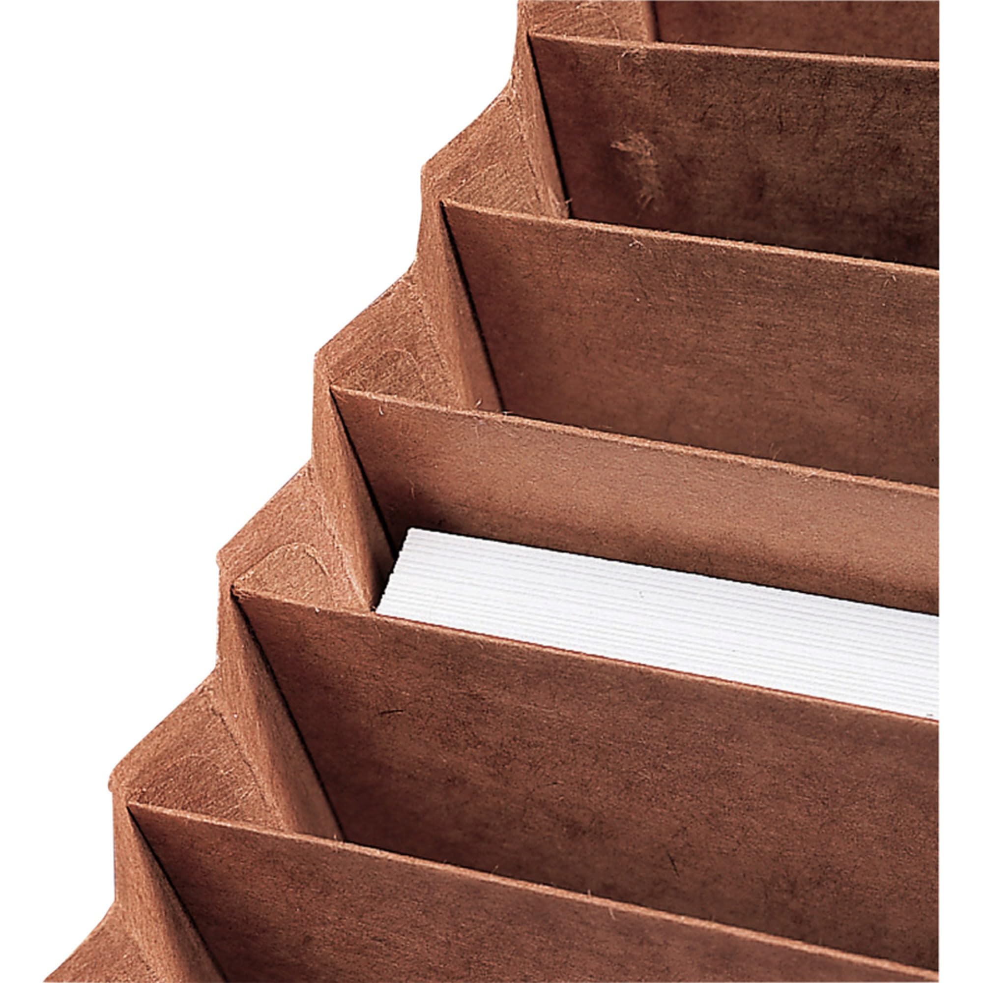 Smead TUFF Expanding File 21 Pockets, Alphabetic (A-Z), Flap and Cord Closure, Letter Size, Redrope (70318)