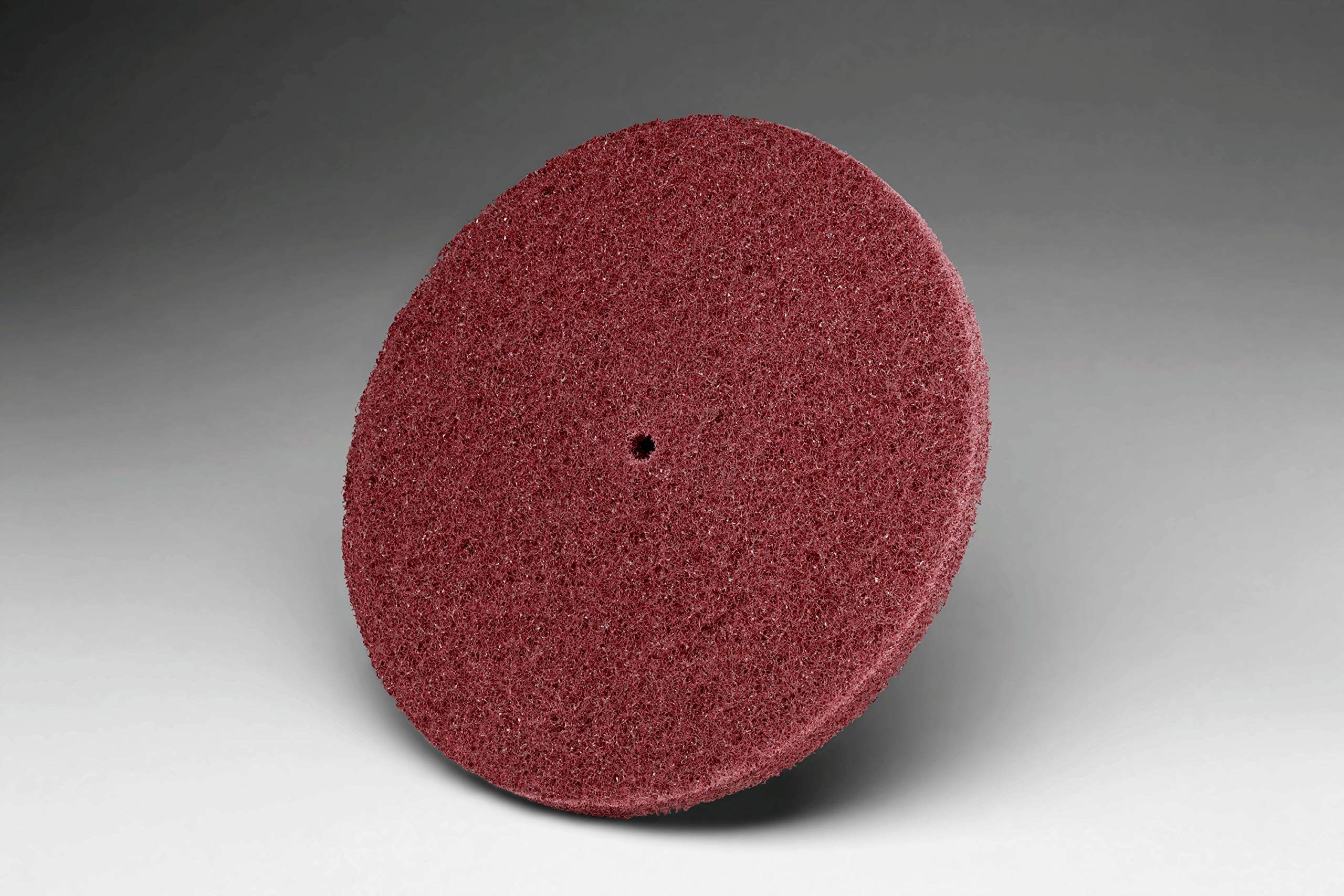 Scotch-Brite 28072 High Strength Disc, 4" x 1/8" A VFN, Maroon