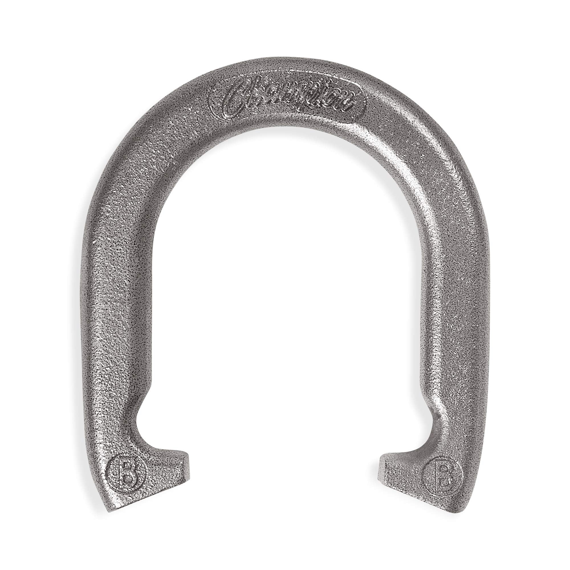 Champion Sports unisex adult Classic Horseshoe Game Set, Black/Silver/Brass, One Size US