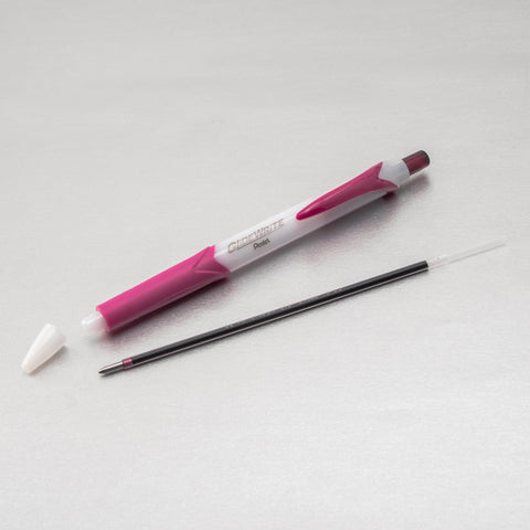 Pentel GlideWrite Ballpoint Pen with TechniFlo Ink, (1.0mm) Medium Line, Burgundy Ink, Box of 12 (BX910-BG)