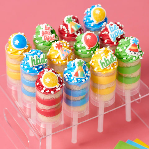 DECOPAC Quins Fancy Sprinkles, 19.5oz, Candy Sprinkles in Handheld Container, Edible Sprinkles For Celebration Cakes, Cupcakes, Cookies - Confetti White Quins