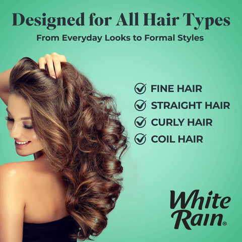 White Rain Hairspray Extra Hold Unscented, 7 oz (Pack of 12), Aerosol Hairspray for Women & Men, Humidity Resistant, Fragrance-Free, Non-Sticky, Finishing Hair Spray Extra Hold for All Hair Types