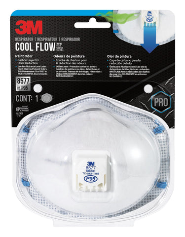 3M Paint Odor Valved Respirator (8577PA1-B-PS)