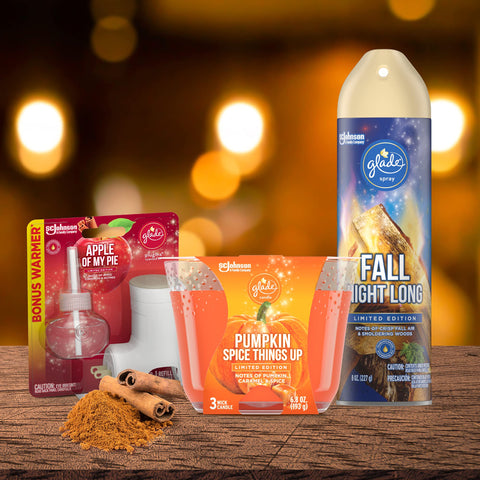 Glade Air Freshener, Room Spray, Pumpkin Spice Things Up, 8 Oz