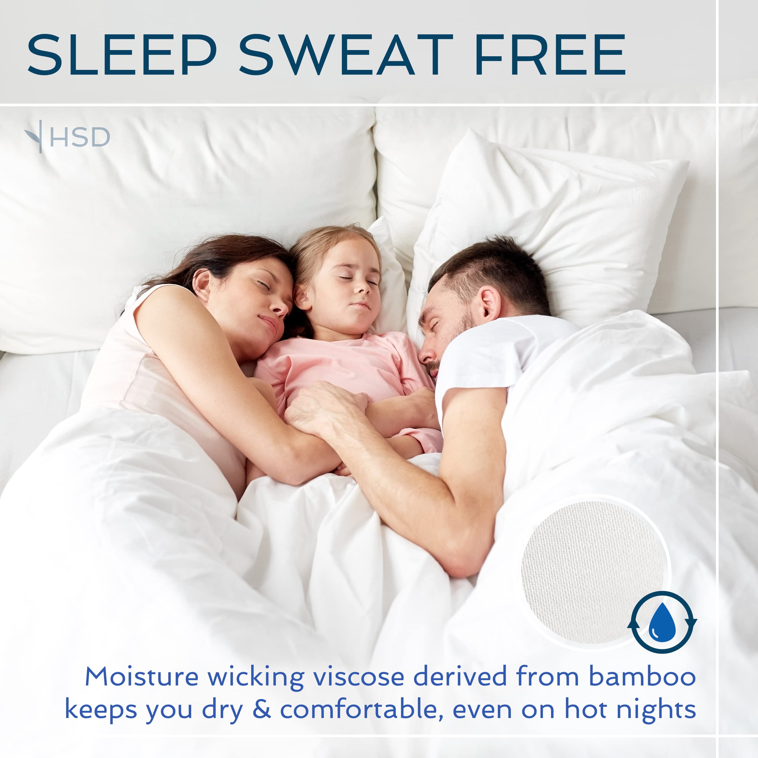Hotel Sheets Direct 4 Piece Bed Sheet Set King Size, 100% Viscose Derived from Bamboo Sheets Set with 2 Pillowcases, Cooling & Breathable Luxury Bedding, Moisture-Wicking & Silky Soft, Light Pink