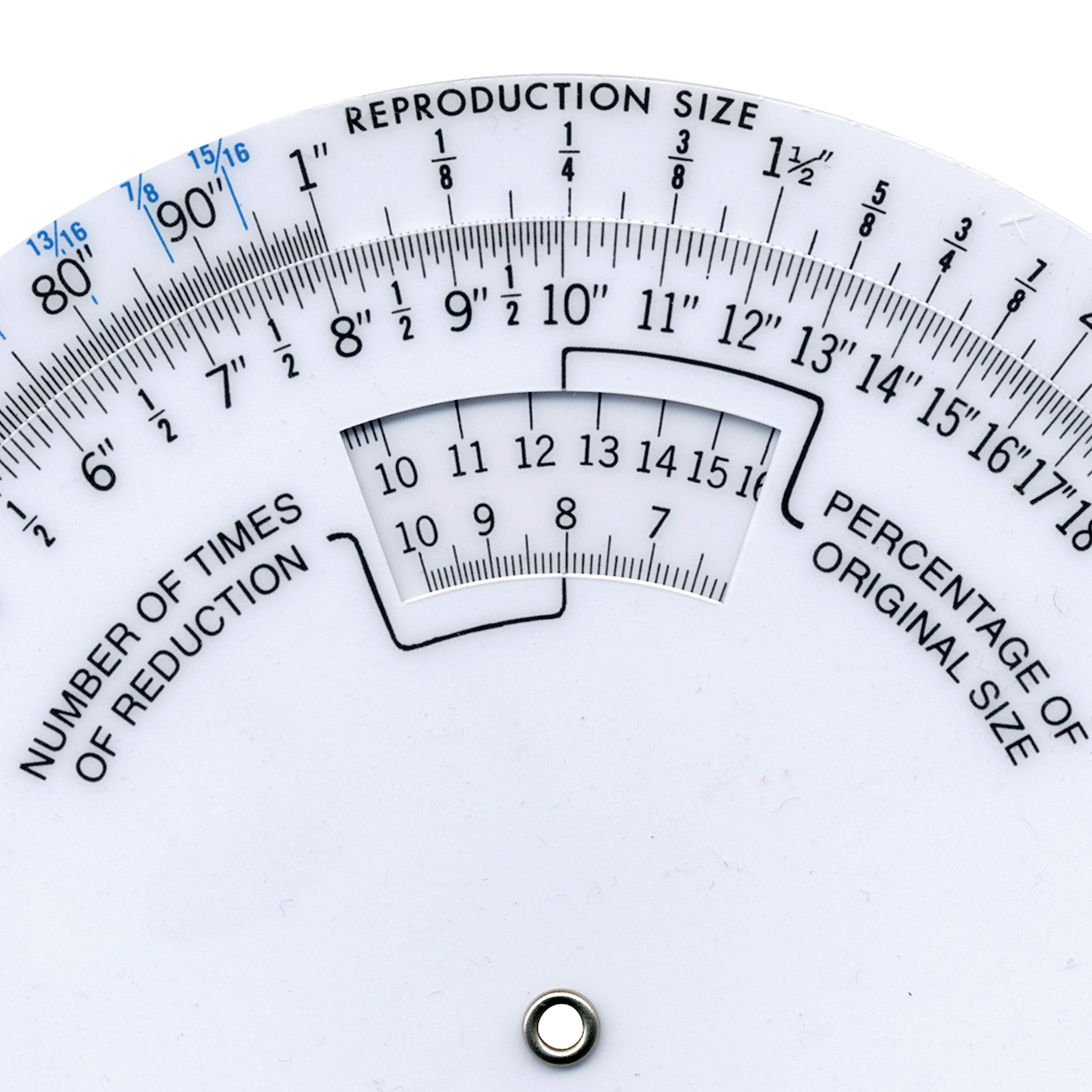 Westcott 6” Proportional Measuring Scale, White, PS-79