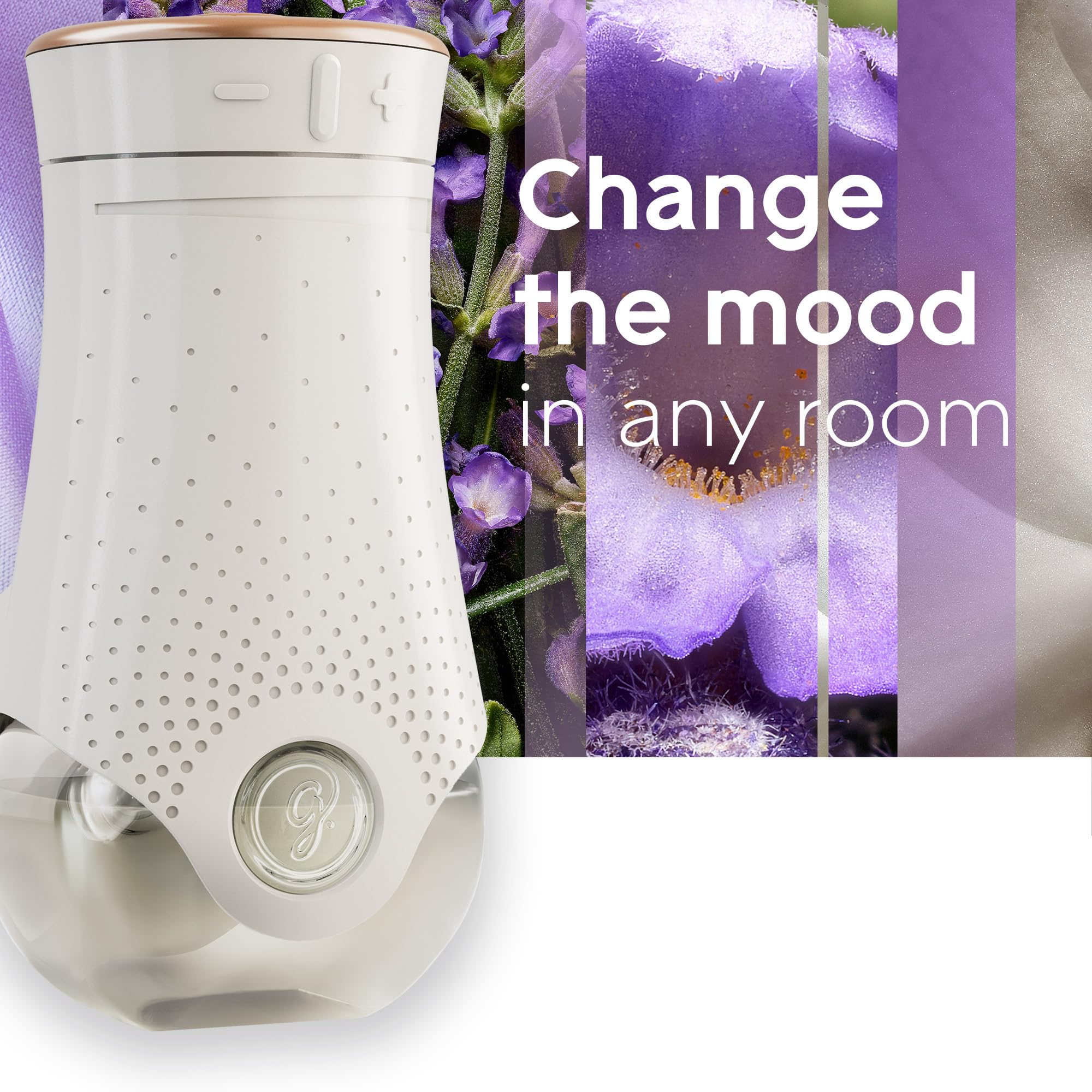 Glade PlugIns Refills Air Freshener, Scented and Essential Oils for Home and Bathroom, Lavender & Vanilla, 2.01 Fl Oz, 3 Count