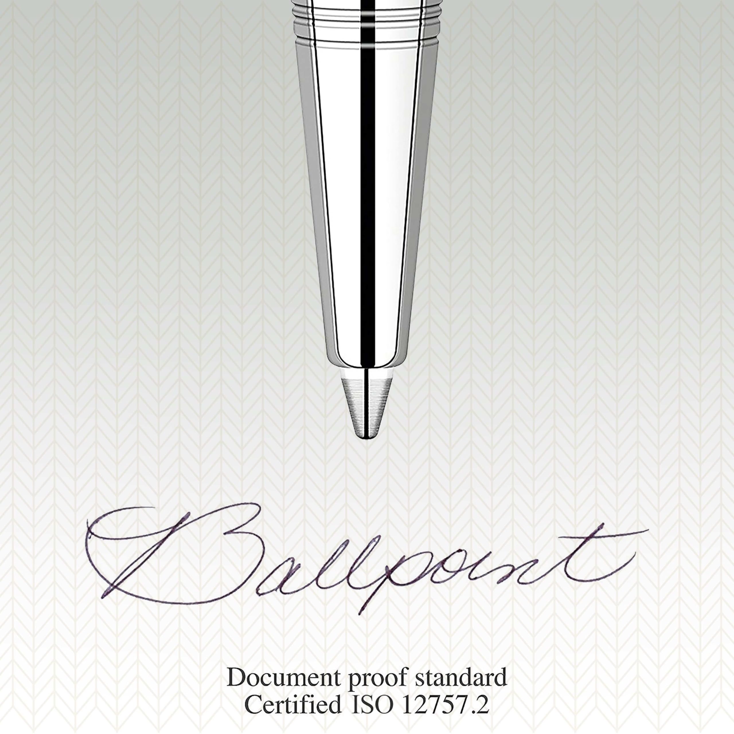 Parker Refill for Parker Ballpoint Pens, Fine Conical Tip, Black Ink