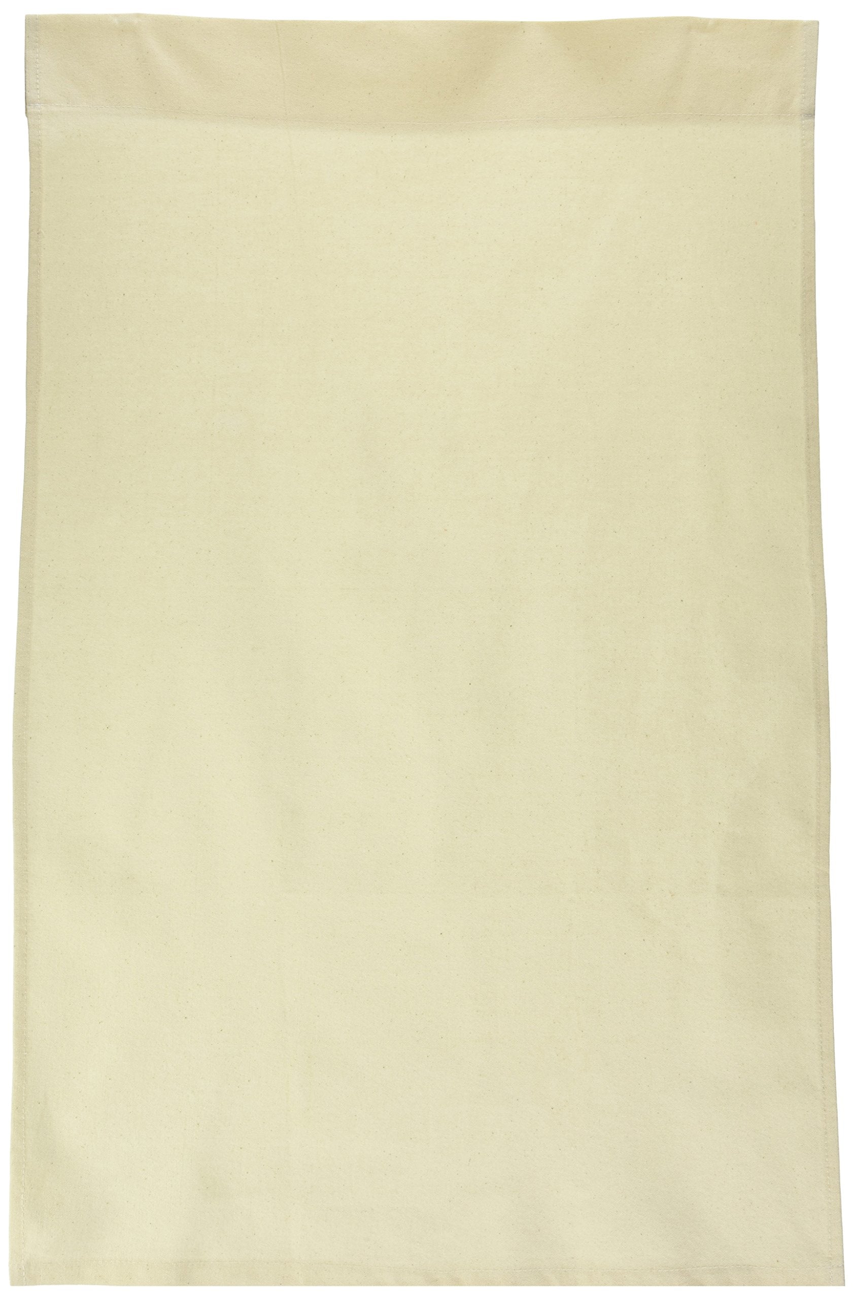Creativity Street School Specialty Cotton Canvas Rectangle Create-Your Own Flag, 18 X 27 in, Natural - 405689