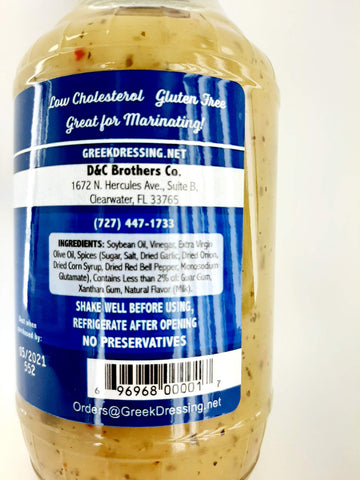 Farmer Boy Greek Salad Dressing 16 oz