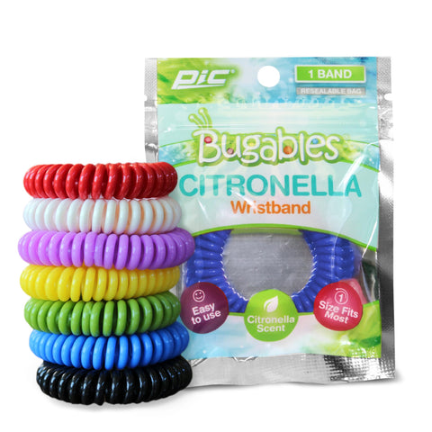 PIC Citronella Wristbands, Coil, 1 Pack