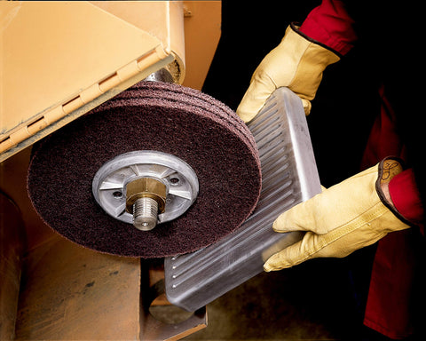 Scotch-Brite 14271 High Strength Disc, 14" x 1-1/4" A MED, Maroon