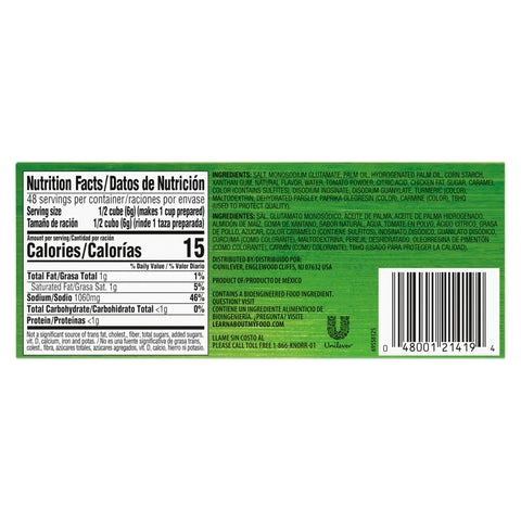 Knorr Bouillon Cubes 24 Count Tomato with Chicken Flavor For Sauces, Soups, and Stews Made With Real Vegetables and Spices 9.3 oz