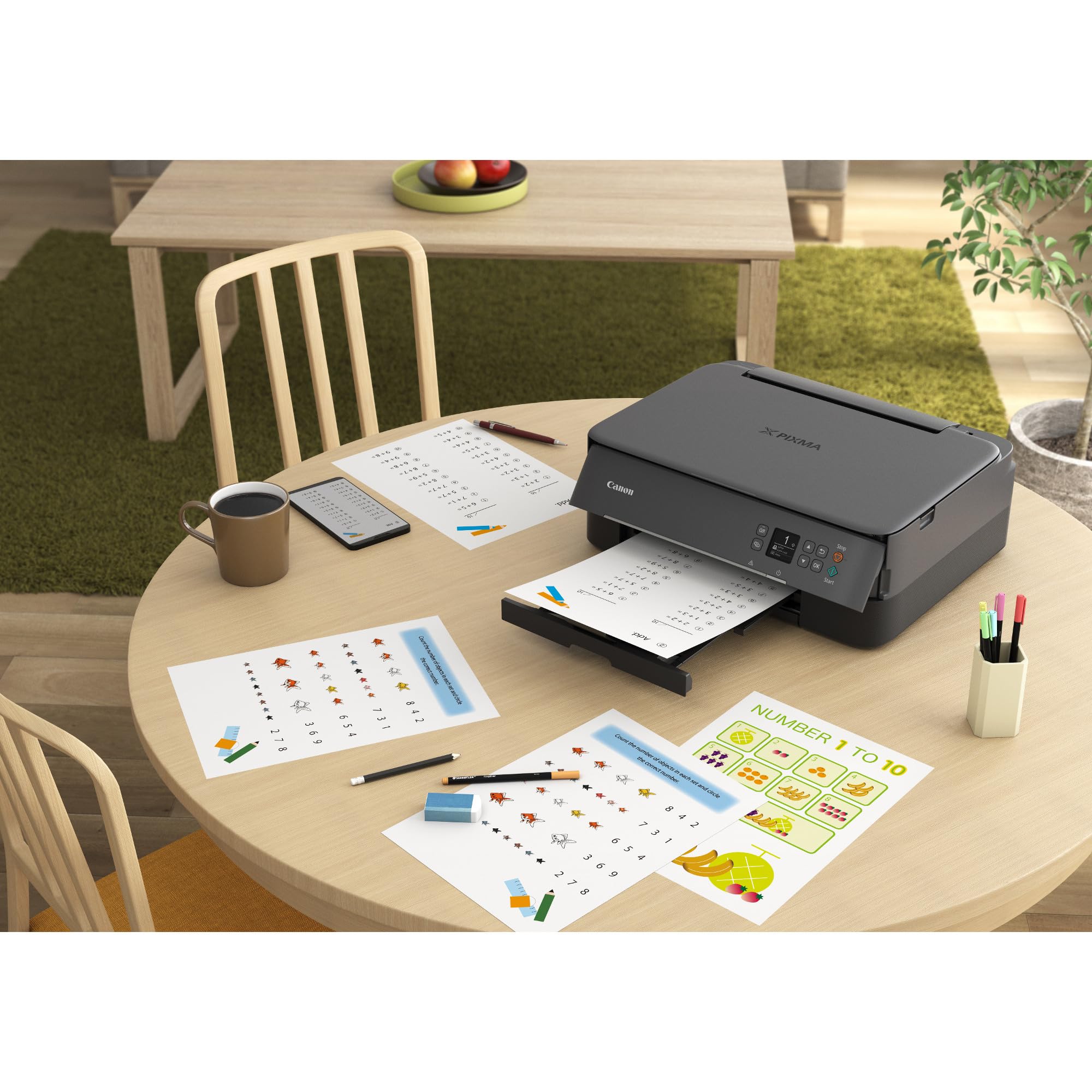 Canon TS6420 All-in-One Wireless Printer, Black