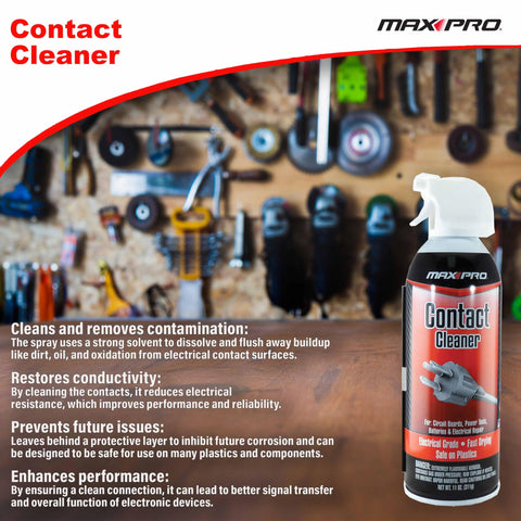 Max Pro Contact Cleaner 11 oz