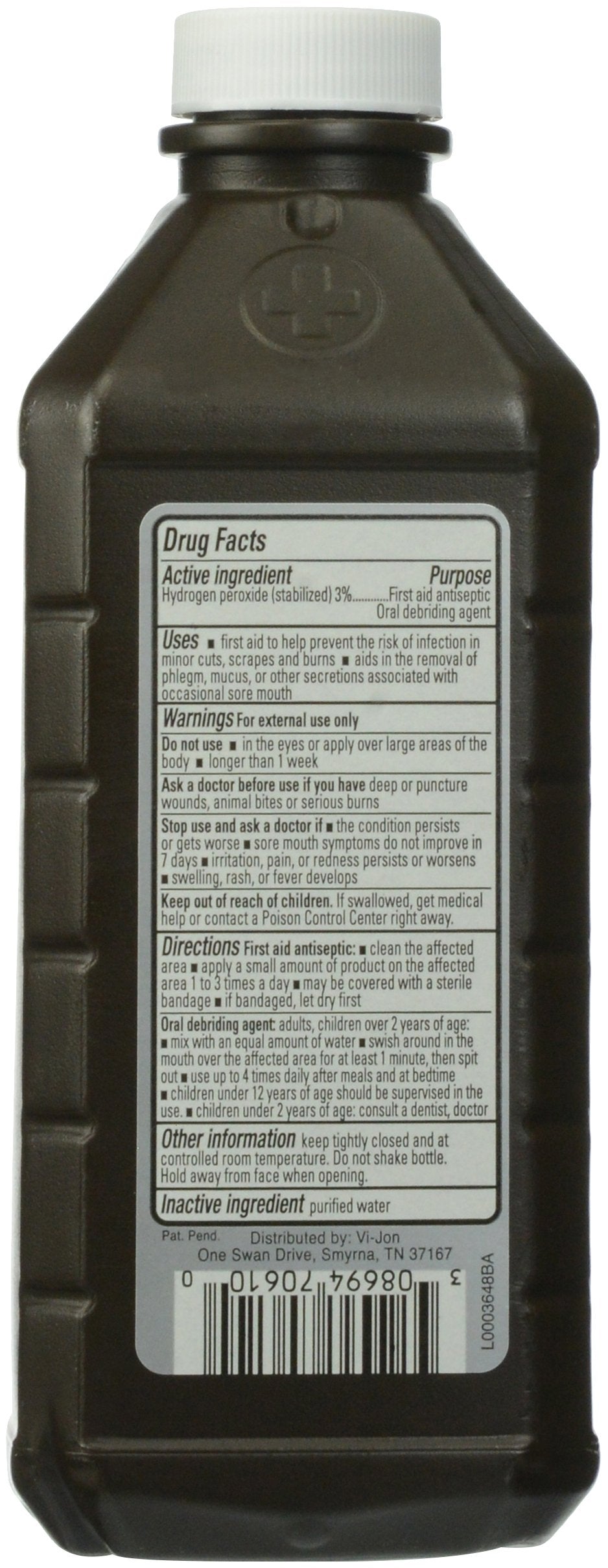 Hydrogen Peroxide Antiseptic Solution 32 Fl. Oz (Pack of 1)
