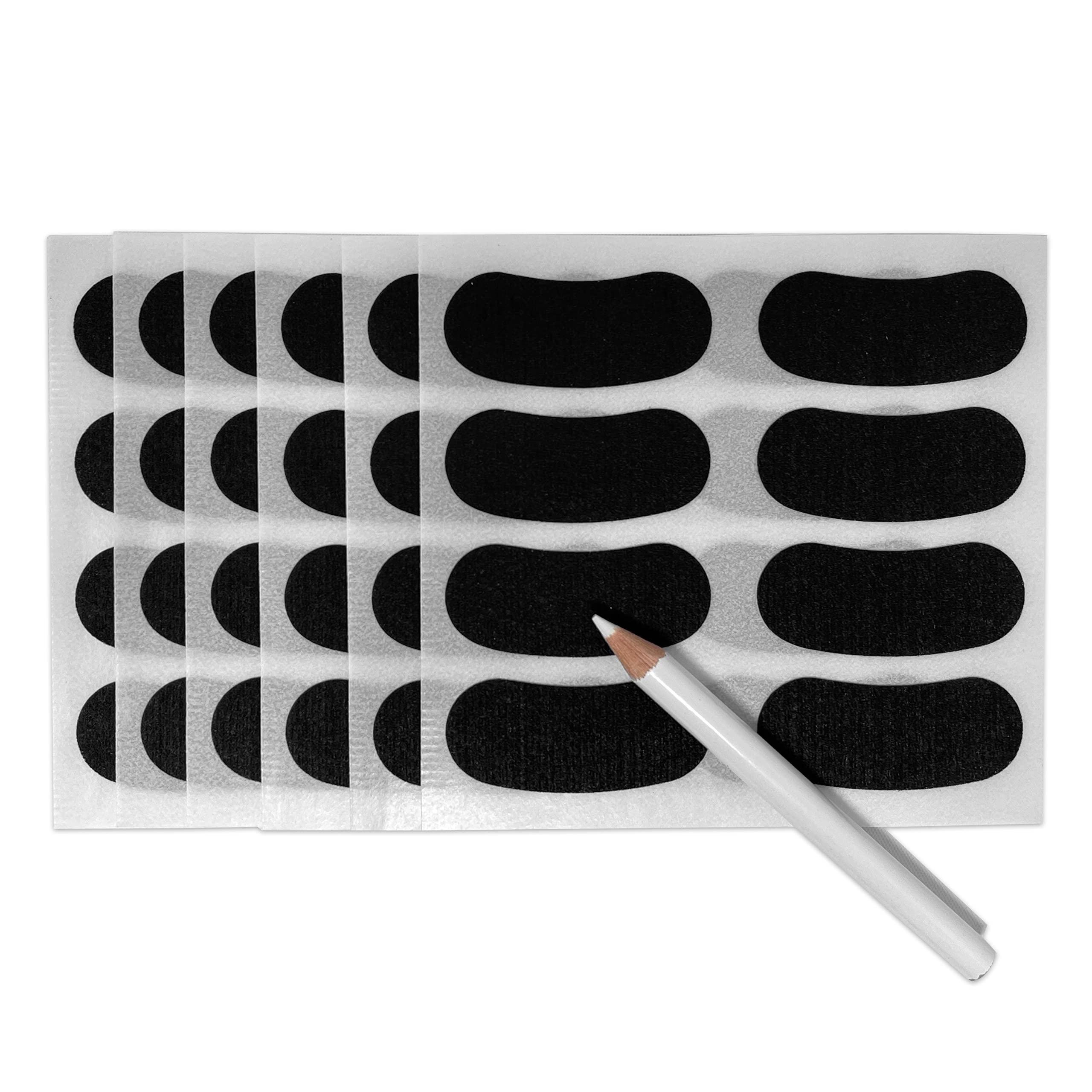 Franklin Sports Eye Black Stickers with White Pencil