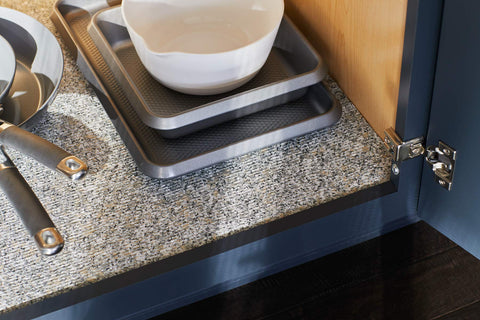 Duck - 282028 Smooth Top EasyLiner, 12-inch x 10 Feet, Grey Granite