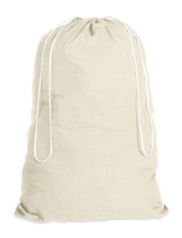 Whitmor Natural Cotton Laundry Bag