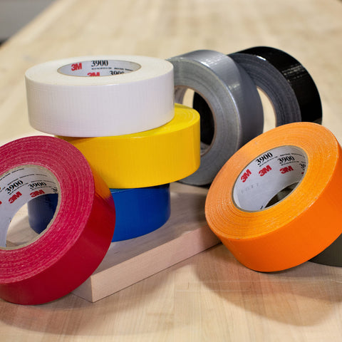 3M Multi-Purpose Duct Tape 3900, Olive Color, General Purpose, Rubber Adhesive, Water Resistant, 48 mm x 54.8 m, 7.6 mil, Individually Wrapped Conveniently Packaged