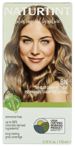NATURTINT 8N Wheatgerm Blonde Hair Color, 5.07 FZ
