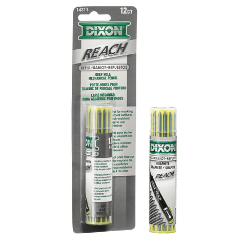 Dixon Industrial Reach- Lead Refills for Deep Hole Mechanical Pencils, (14311)