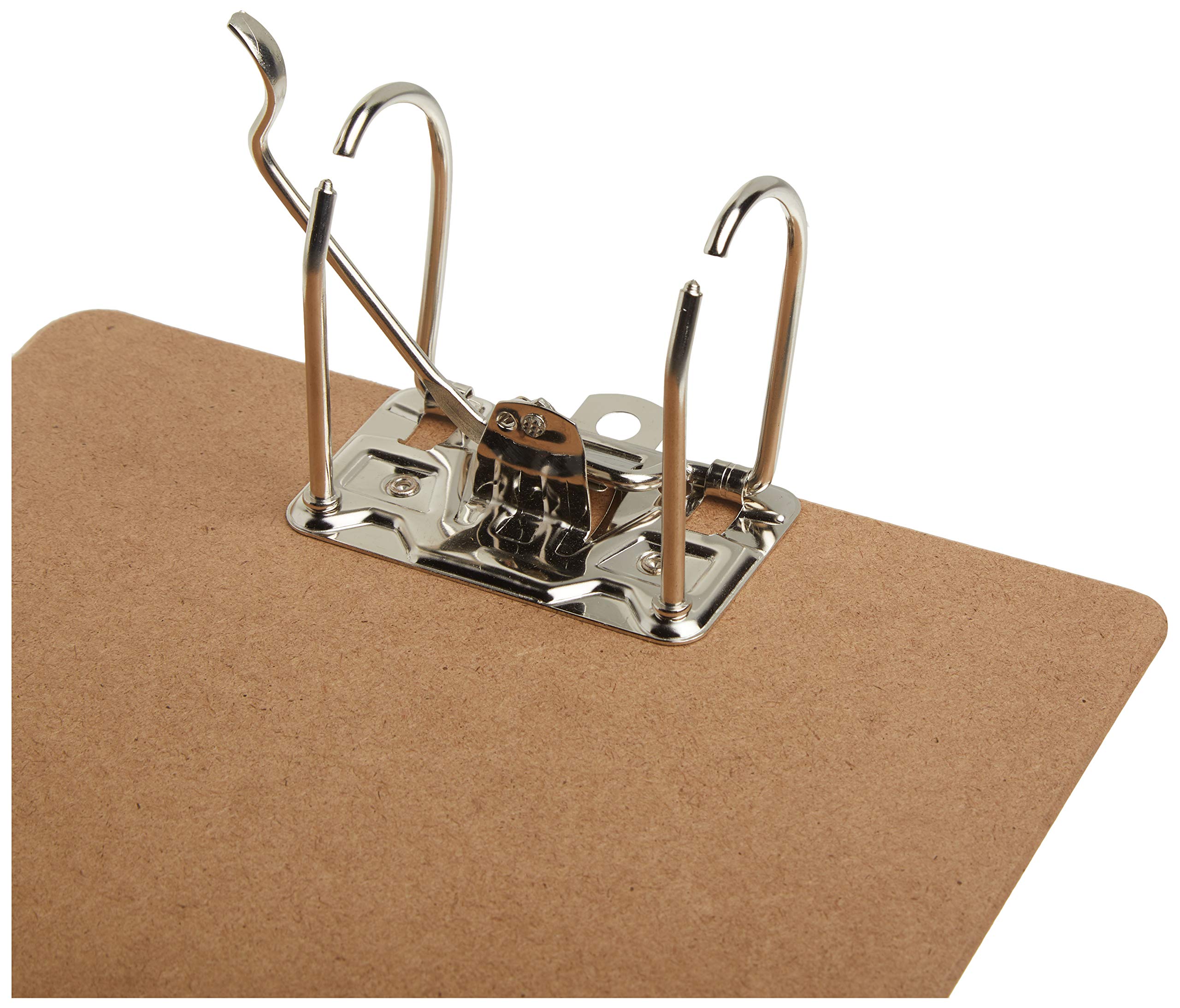 Officemate Recycled Wood Clipboards, Arch Lever Clip, 1 Pack Clipboard, Letter Size (9 x 15.5 Inches), Brown (83120)