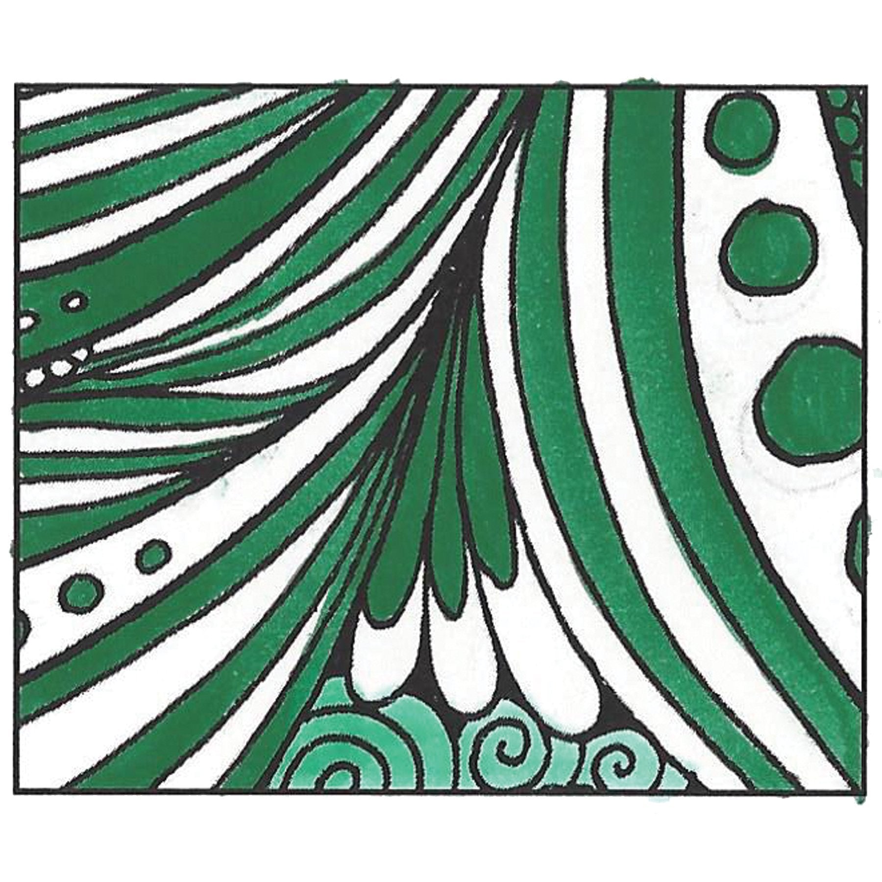 Tombow Dual Brush Pen Art Marker, 277 - Dark Green, 1-Pack