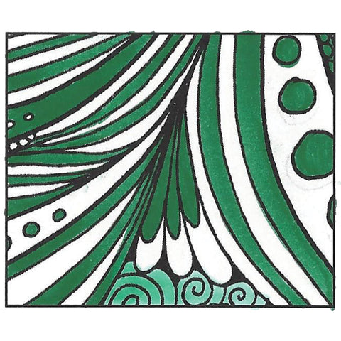 Tombow Dual Brush Pen Art Marker, 277 - Dark Green, 1-Pack