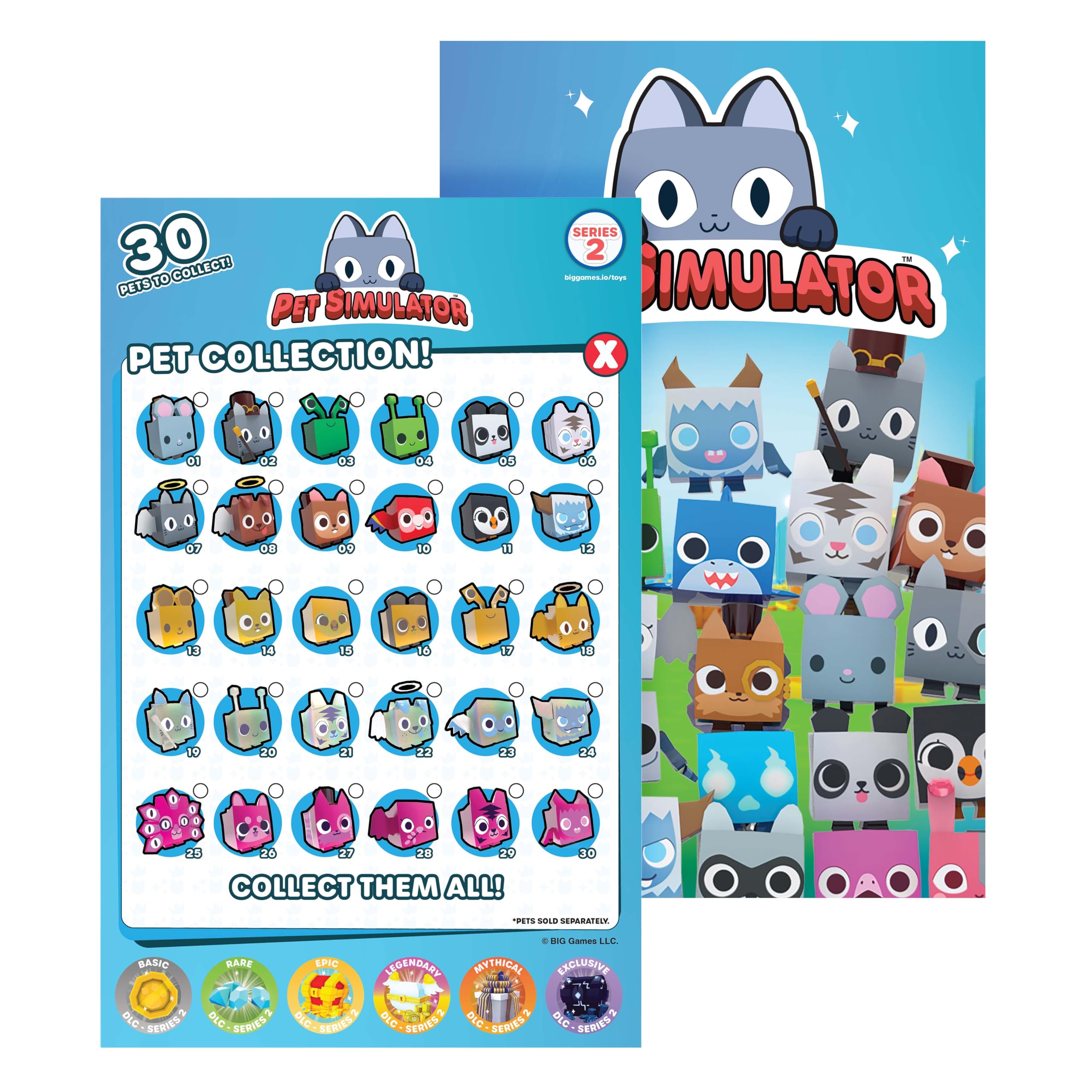 Pet Simulator - Pixel Corgi Mystery Collector Bundle (8 Items, Series 2) [Includes DLC]