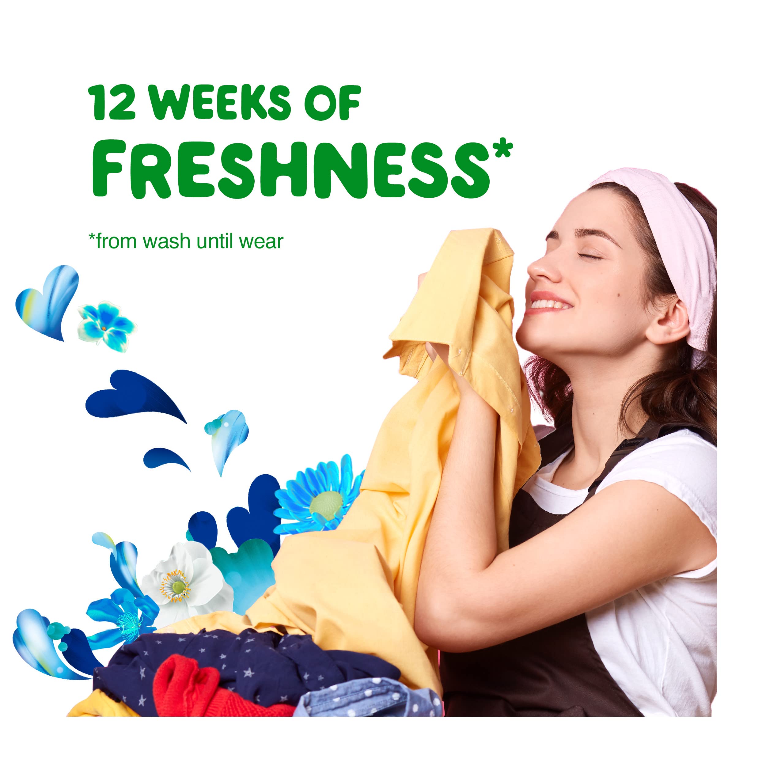 Gain Fireworks In-Wash Scent Booster Beads, Blissful Breeze, 12.2 oz
