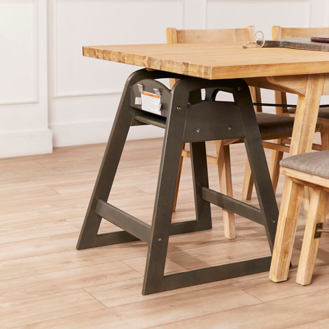 ECR4Kids ASATT High Chair, Toddler Chair, Grey Wash