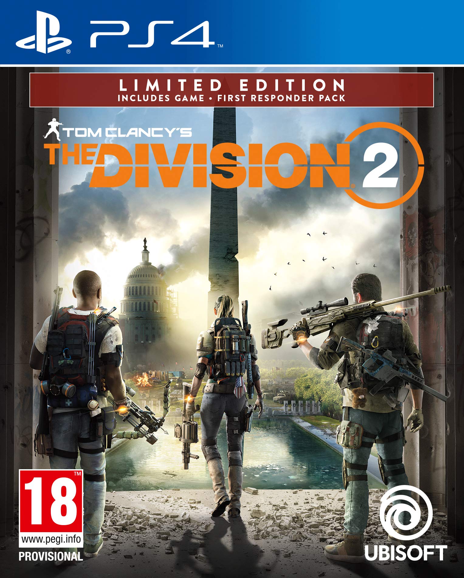 Tom Clancy's The Division 2 Limited Amazon Edition (Exclusive to Amazon.co.uk) (PS4)