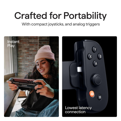 BACKBONE One Mobile Gaming Controller for iPhone 14 & Older (Lightning) 2nd Gen, Phone Controller, Play Xbox, PlayStation, PC, App Games & More (With 3 Months of Apple Arcade Access)