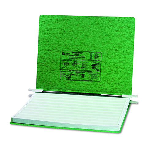 ACCO 14 7/8 x 11 Inches Presstex Hanging Data Binders (ACC54076), Dark Green