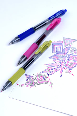 Zebra Pen, SARASA Gel Ink Pen Refills, 0.7mm Medium Point, Blue Ink, 2-Pack for SARASA Retractable Gel Pens, Smooth Skip-Free Writing with Rapid Dry Ink, Perfect for Office or School Use (87022)