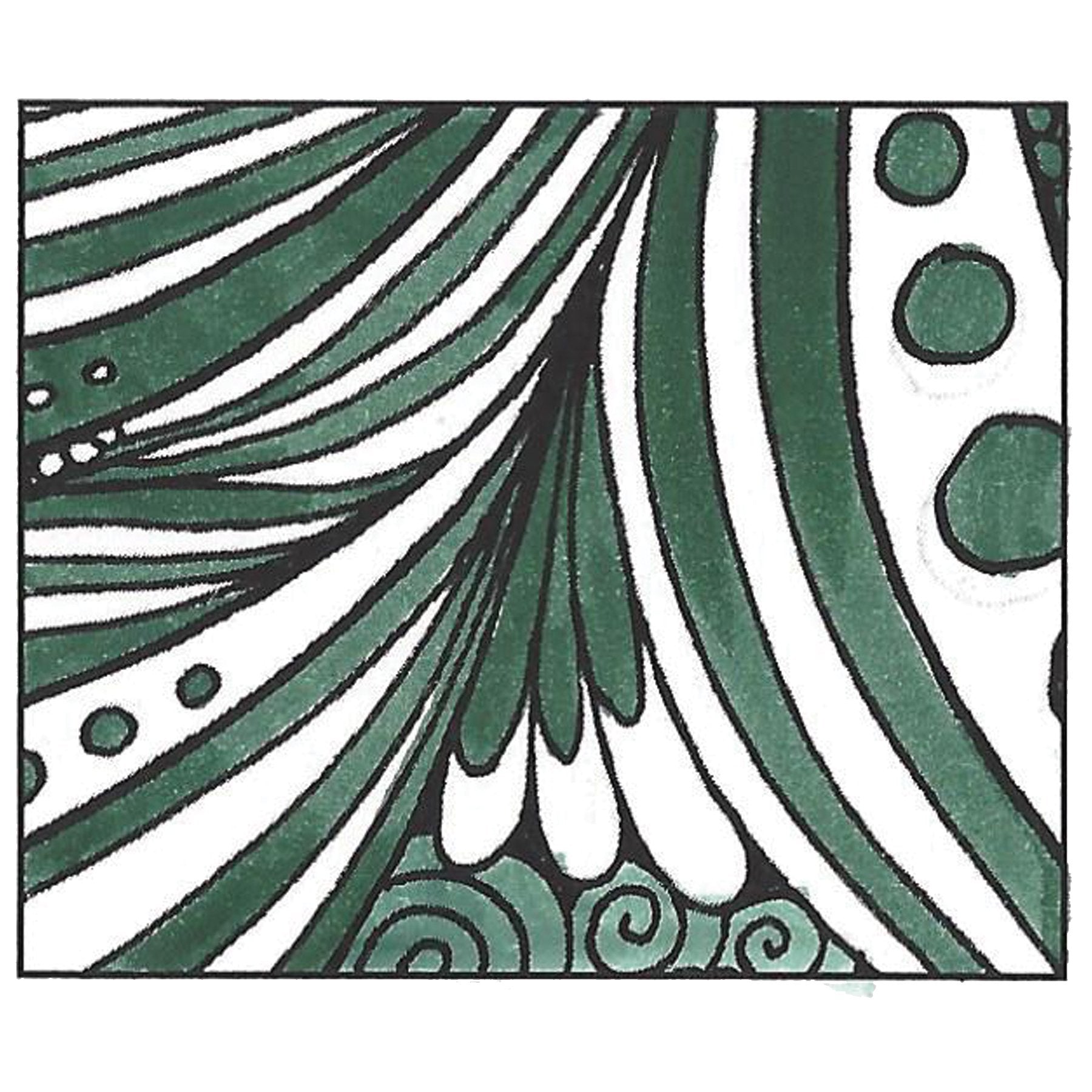 Tombow 56528 Dual Brush Pen Art Marker, 249 - Hunter Green, 1-Pack. Blendable, Brush and Fine Tip Marker